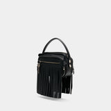 Camero Kit Fringe Shoulder Bag - Acne Studios - Leather - Black