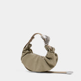 Grab-D Small Shoulder Bag - DIESEL - Leather - Beige