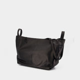 Tulip L Shoulder Bag - YOHJI YAMAMOTO - Leather - Black