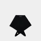 Cashmere Neckerchief W/ Emb Scarf - Simone Rocha - Cashmere - Black