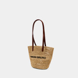 Panier Pm Shoulder Bag - Vanessa Bruno - Raffia - Multicolor