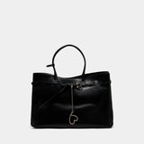 Grandma Used Xl Shopper Bag - Margesherwood - Leather - Black