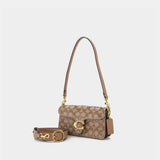 Crystal Soft Tabby 20 Shoulder Bag - Coach - Leather - Beige