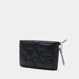 Clutch bag - Ganni - Synthetic - Black