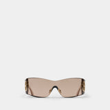 Bb0359s Sunglasses - Balenciaga - Nylon - Brown