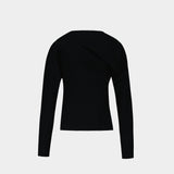 Ls Hebo T-Shirt - Vivienne Westwood - Cotton - Black