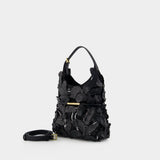 Sphynx Mini Purse - Balmain - Leather - Black