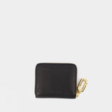 The Slim Compact Wallet - Marc Jacobs - Leather - Black
