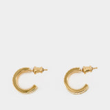 Ivi Mini Slot Earring 纯银镀金耳饰