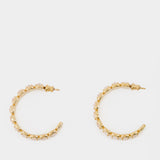 Ivi Medium Toy Earring 中号纯银镀金耳饰