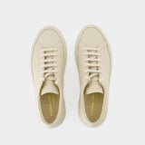 COMMON PROJECTS Original Achilles Low Sneakers 白色纳帕牛皮