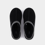 Tasman Men in Black Shearling