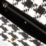 Nico 黑白棉质 Hobo 腋下包