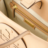 Tory Burch Ella浅沙色合成材料小号购物袋