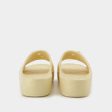 Crocs EVA经典平底水晶珍珠拖鞋