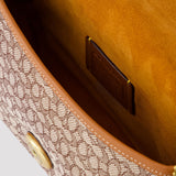 蔻驰 Coach Tabby Soft 棕色光面牛皮单肩包斜挎包