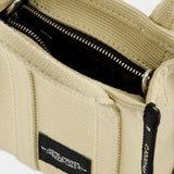 Marc Jacobs米色棉质手机托特包