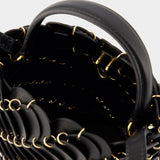 Paco 黑色皮质小号水桶包