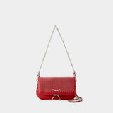 Rock Nano Hobo Bag - Zadig & Voltaire - Leather - Red
