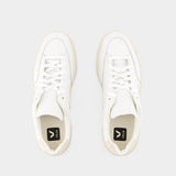 Veja V-12 男士低帮拼色平底运动鞋正品