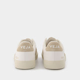 Veja Campo 经典纯色皮质 低帮运动小白鞋正品