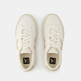 Campo White Platine 白铂色光面小牛皮运动鞋