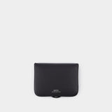 A.P.C. Josh 皮质零钱包 APC简约卡包2023新款