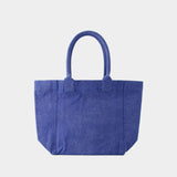 Small Yenky Shopper Bag - Isabel Marant - Cotton - Blue