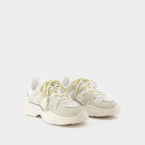Isabel Marant Kindsay Gd白色皮质运动鞋
