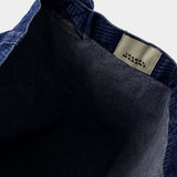 Isabel Marant Yenky Ga 蓝色棉质托特包