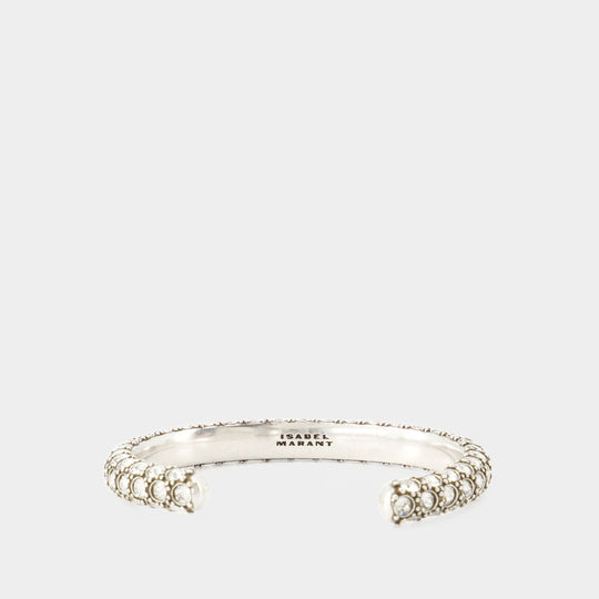 Isabel Marant Stiff银色金属手环