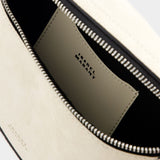 Isabel Marant Skano Gd米色皮质斜挎包