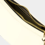 Isabel Marant OskanMo奶油色皮质斜挎包