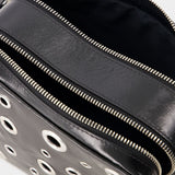 Isabel Marant Wardy黑色皮质相机斜挎包