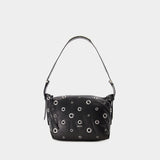 Isabel Marant Leyden Gd黑色皮质单肩包