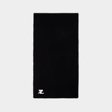 活希源 Courreges Ac Rib Scarf 羊毛长围巾