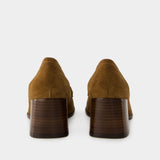 Dorothee 米色皮质乐福鞋