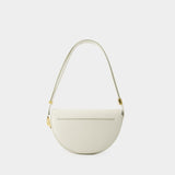 PATOU Le Patou 白色光面小牛皮斜挎包