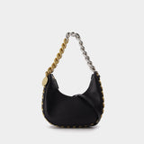 Stella McCartney Frayme Hobo Bag 迷你植鞣皮链条流浪包