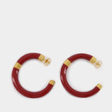 Aurelie Bidermann Katt Earrings 18K镀金耳饰
