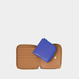 Maison Kitsune Zipped Wallet 皮质钱包