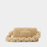 Jacquemus Le Bambidou 羊毛皮手提 肩背 斜挎包