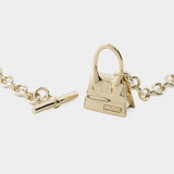 Jacquemus Chiquito Barre 金色金属项链