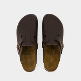 Birkenstock Boston Mules 皮质穆勒勃肯鞋