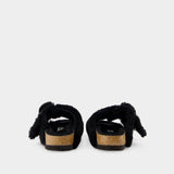 Birkenstock Arizona BB Teddy 羊毛勃肯鞋