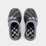 Lf Marsh Low 黑色格纹橡胶低踝靴