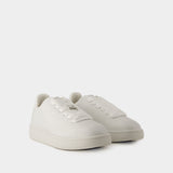 Lf Box 白色小牛皮休闲鞋