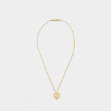 Love Heart Necklace 金色项链