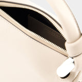 The JWA Corner 灰褐色纳帕小牛皮小号斜挎包