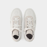 A COLD WALL Luol Hi Top 白色粒面小羊皮运动鞋 男士